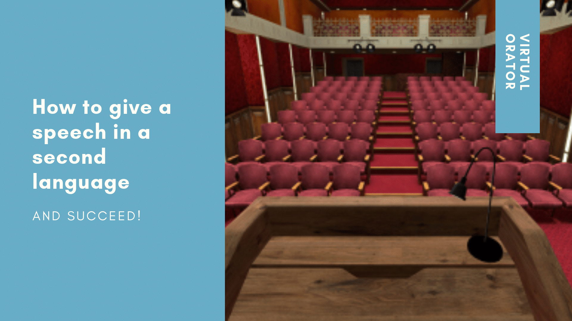 How to give a speech in a second language