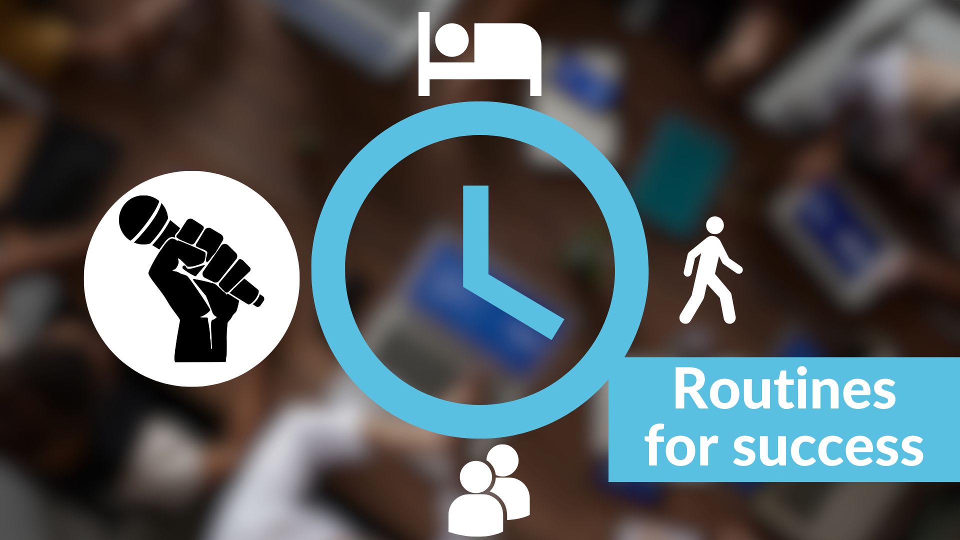 Creating routines: give yourself momentum before presentations